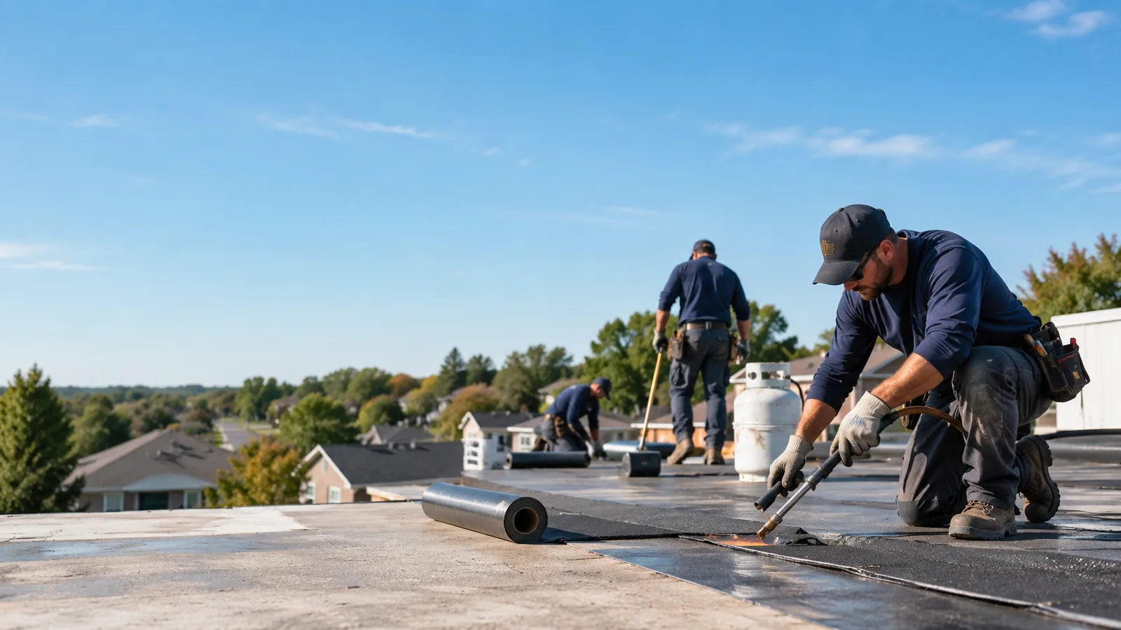 Flat Roof Leak Repair providers in Hidalgo, IL
